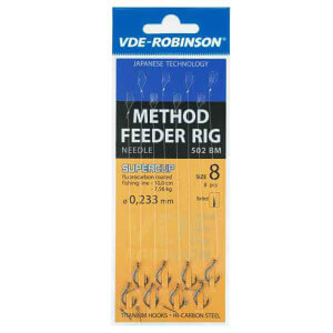 Monofilní návazec VDE-ROBINSON MF 502BM s trnem, 8 ks