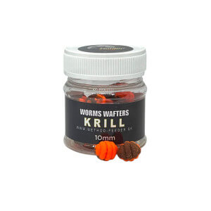 Nástraha Method Feeder Fans Worms Wafter 10 mm, Krill