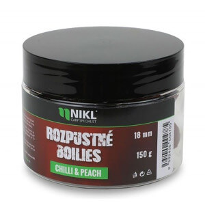 Rozpustné boilie NIKL Chilli & Peach