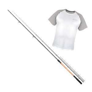 Prut SHIMANO Rod Aero X3 Distance Power Feeder + triko SHIMANO