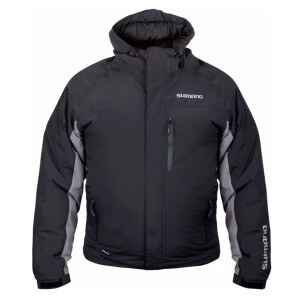 Nepromokavá bunda SHIMANO Rain Jacket Padded Black