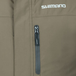 Obrázek 3 k Nepromokavá bunda SHIMANO Rain Jacket Padded Green
