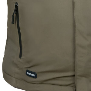 Obrázek 5 k Nepromokavá bunda SHIMANO Rain Jacket Padded Green