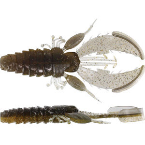 Nástraha WESTIN Crecraw Creaturebait, UV Gloom, 6 ks