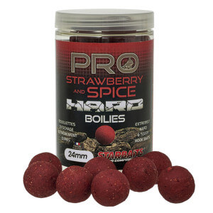 Boilie STARBAITS Hard Pro Strawberry & Spice, 200 g
