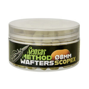 Nástraha SENSAS Method Wafters, 45 g, Scopex
