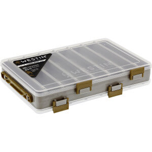 Oboustranná krabička WESTIN W3 Lure Box Double Sided S6, Grey/ Clear