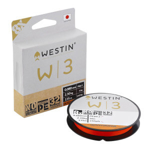 Vlasec WESTIN W3 8-Braid Dutch Orange, 135 m