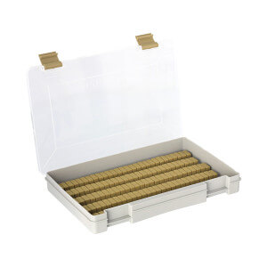 Krabička WESTIN W3 Jig Box, Grey/ Clear