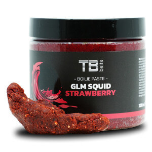 Obalovací pasta TB Baits, GLM Squid Strawberry