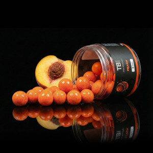 Obrázek 3 k Boilie TB Baits Pop Up Peach + NHDC, 50 g