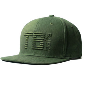 Kšiltovka TB Baits Snapback 3D Logo, Green