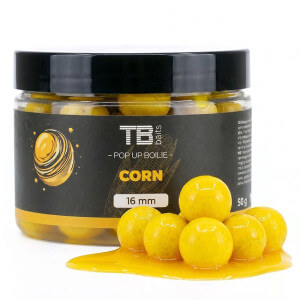 Boilie TB Baits Pop Up Corn + NHDC, 50 g, 16 mm
