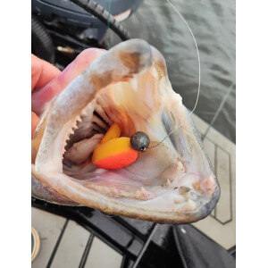 Obrázek 3 k Pěnová nástraha APS Jig Head 175 mm, Foam Lure, 221UV