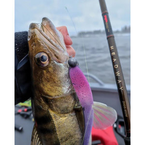 Obrázek 5 k Pěnová nástraha APS Jig Head 175 mm, Foam Lure, 221UV