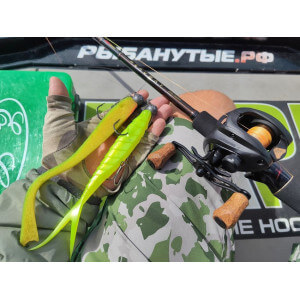 Obrázek 7 k Pěnová nástraha APS Jig Head 175 mm, Foam Lure, 221UV