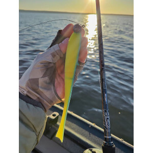 Obrázek 5 k Pěnová nástraha APS Jig Head 175 mm, Foam Lure, 216UV