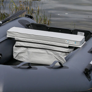 Podsedák STARKBOAT s úložným prostorem, 85 cm, šedý
