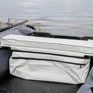Podsedák STARKBOAT s úložným prostorem, 95 cm, šedý