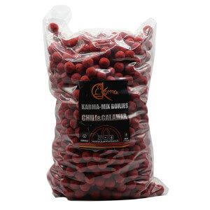 Boilie KARMA Mix Chili & Calamar, 10 kg