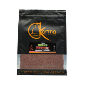 Pelety KARMA Hypnotic Red Nubia, 4 mm, 900 g