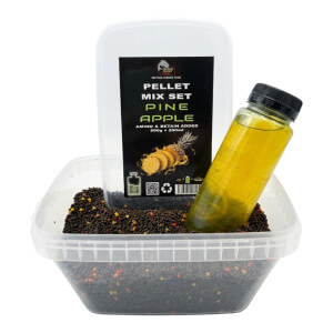 Pelety Method Feeder Fans Pellet Mix Set Ananas + booster