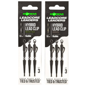 Obrázek 2 k Montáž KORDA Leadcore Leaders Hybrid Lead Clip Grave