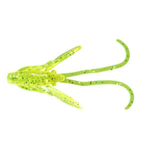 Nymfa BERKLEY PowerBait Power Nymph, Chartreuse Silver Fleck