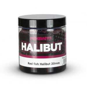 Pelety MIKBAITS Halibutky Robin Red v dipu