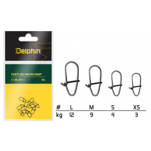 Karabinka DELPHIN Fastlock Micro Snap