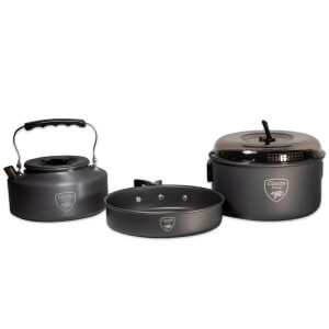Obrázek 5 k SET = Sada nádobí GIANTS FISHING 3 Piece Pan & Kettle set + nerezový thermo hrnek