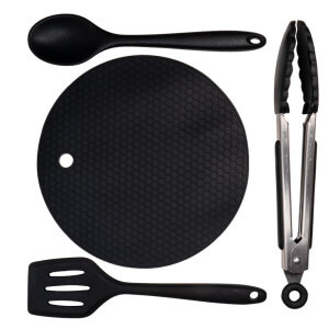 Obrázek 3 k SET = pánev GIANTS FISHING Eazi Pan Large 32 cm + silikonové nádobí