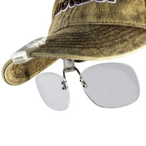 Dioptrický klip SNOWBEE Cap Peak Clip-On +2,5x Magnifiers