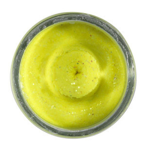 Obrázek 2 k Těsto BERKLEY PowerBait Natural Glitter Trout Bait Light Green Glitter, Cheese
