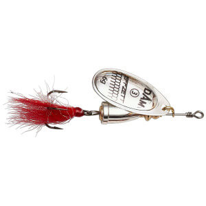 Blyskáč DAM Effzett Executor Dressed Spinner, Sinking, Silver