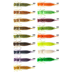 Nástraha FANATIK Larva 4,5"; 11,5 cm, 5 ks