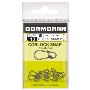 Obrázek 2 k Obratlík s karabinkou CORMORAN Corlock Snap Power Swivel