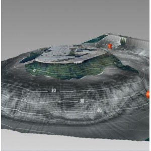 Obrázek 3 k Software LOWRANCE HDS 3D, priestorový, modeling II.