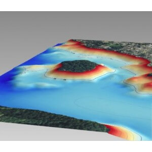 Obrázek 4 k Software LOWRANCE HDS 3D, priestorový, modeling II.