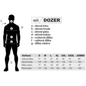 Obrázek 2 k Bunda GEOFF ANDERSON Dozer 6 maskáč