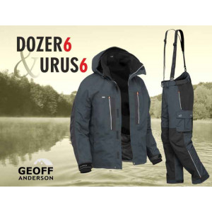 SET = kalhoty GEOFF ANDERSON Urus 6 + bunda Dozer 6 černé