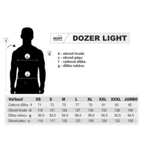 Obrázek 15 k Nepromokavá bunda GEOFF Anderson Dozer Light