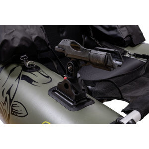 Obrázek 10 k SET = Belly Boat BLACK CAT Battle Boat Set 170 + elektromotor BC2400