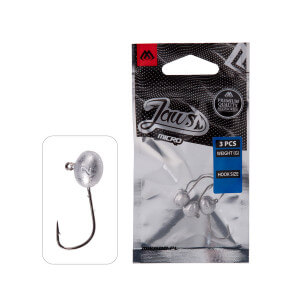 Jig MIKADO Jaws Micro 1,5g, veľ. 4, 3ks