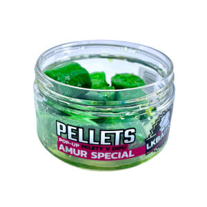 Pelety LK BAITS Pop Up v dipu Amur Special