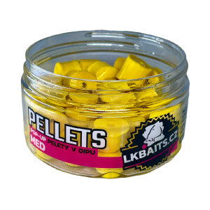 Pelety LK BAITS Pop Up v dipu, Med