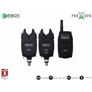Sada 2 signalizátorů ESOX Pro X 020 s příposlechem.