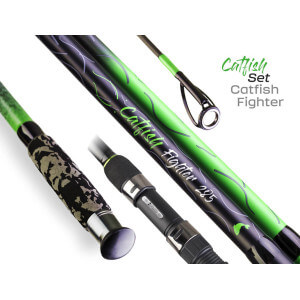 Obrázek 2 k SET = prut ZFISH Combo Catfish Fighter + naviják Zeus ZX