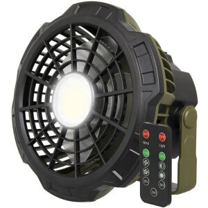 Ventilátor NGT Bivvy 3v1, světlo, powerbanka
