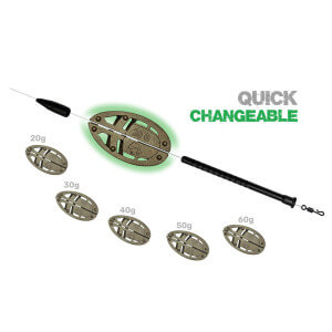 Obrázek 4 k Sada krmítka ZFISH Method Feeder ZFX, 30g a 40g + forma